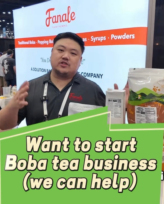 Want to Start a Boba Tea Business? Make it Happen With Fanale Drinks!