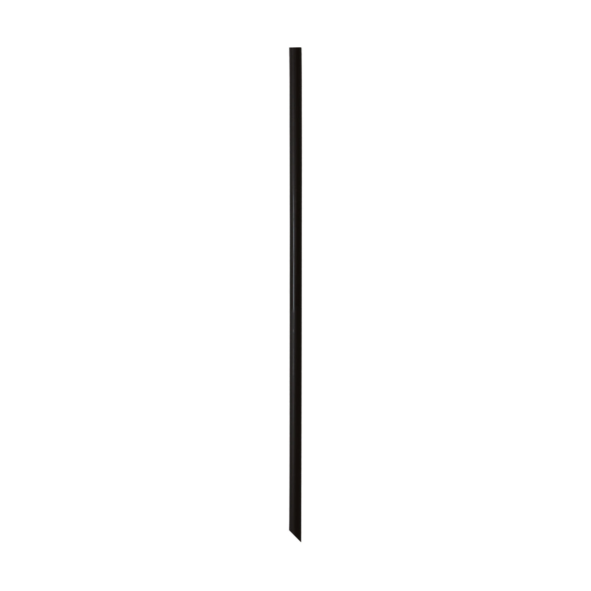 Black Colored Straw - Individually Wrapped