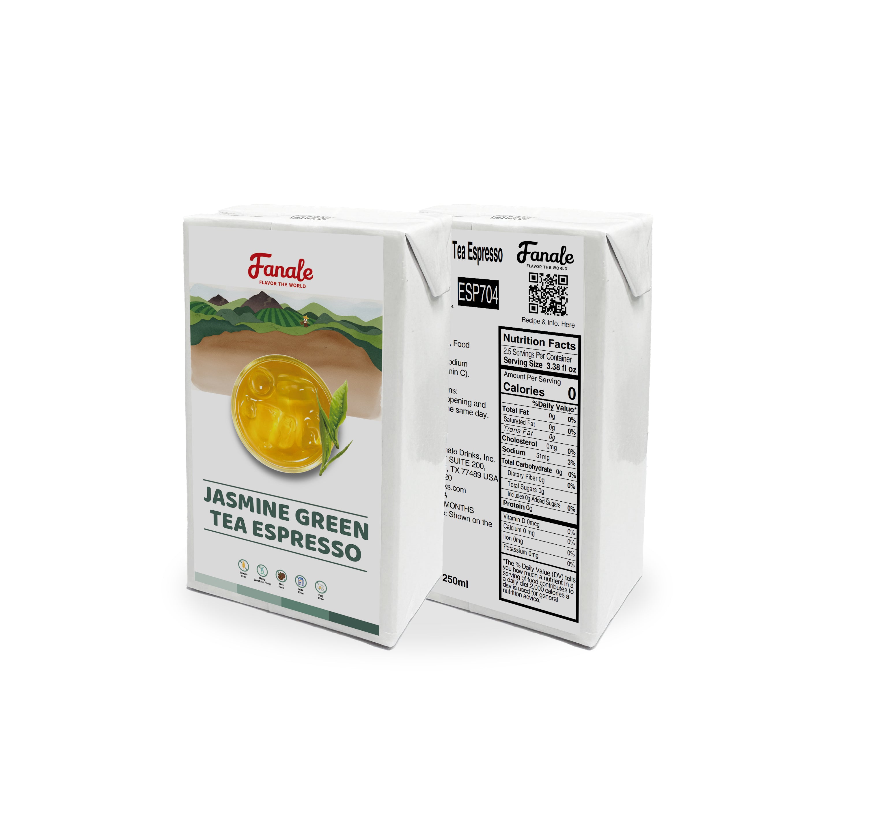 Jasmine Green Tea Espresso – Fanale Drinks