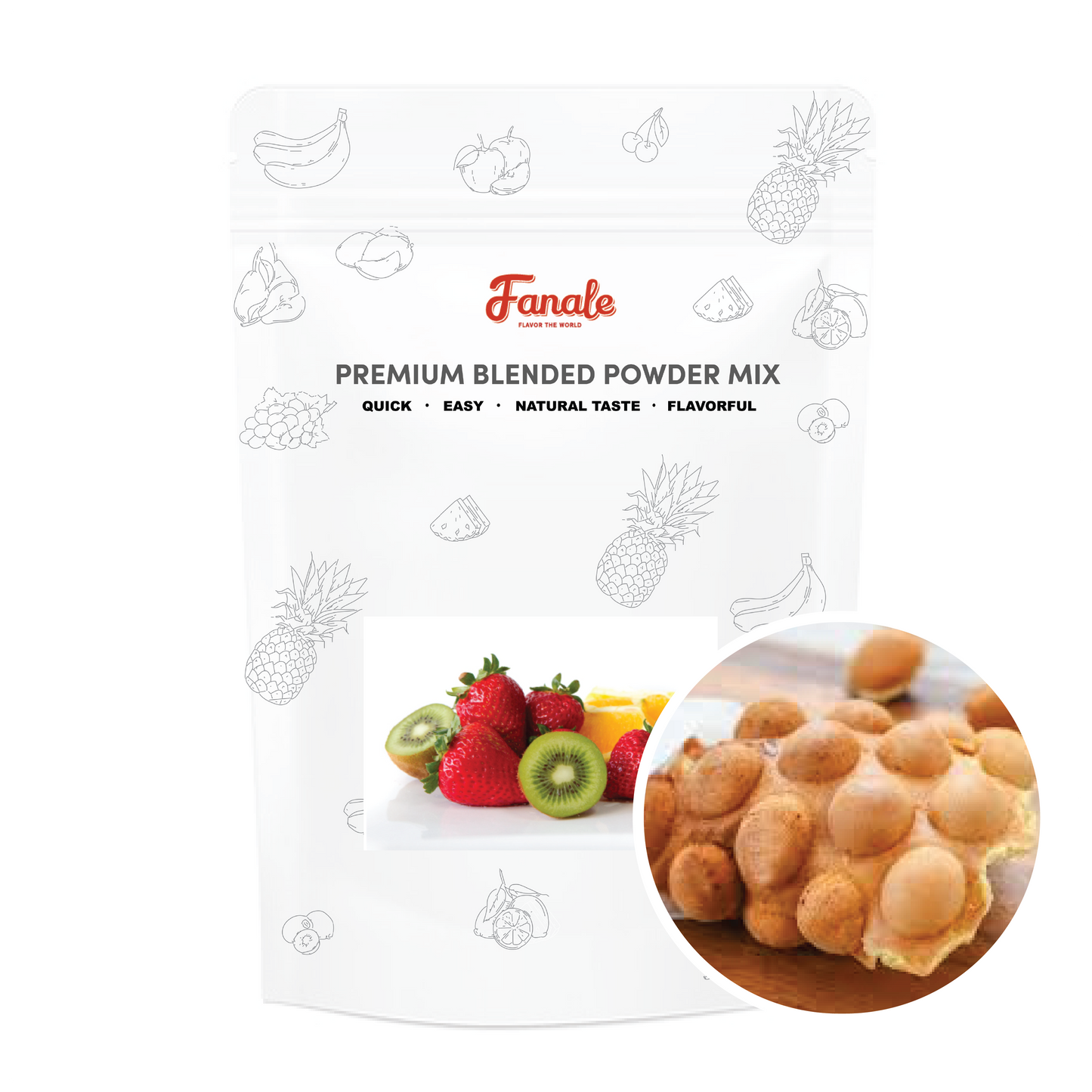 Egg Waffle Mix Powder