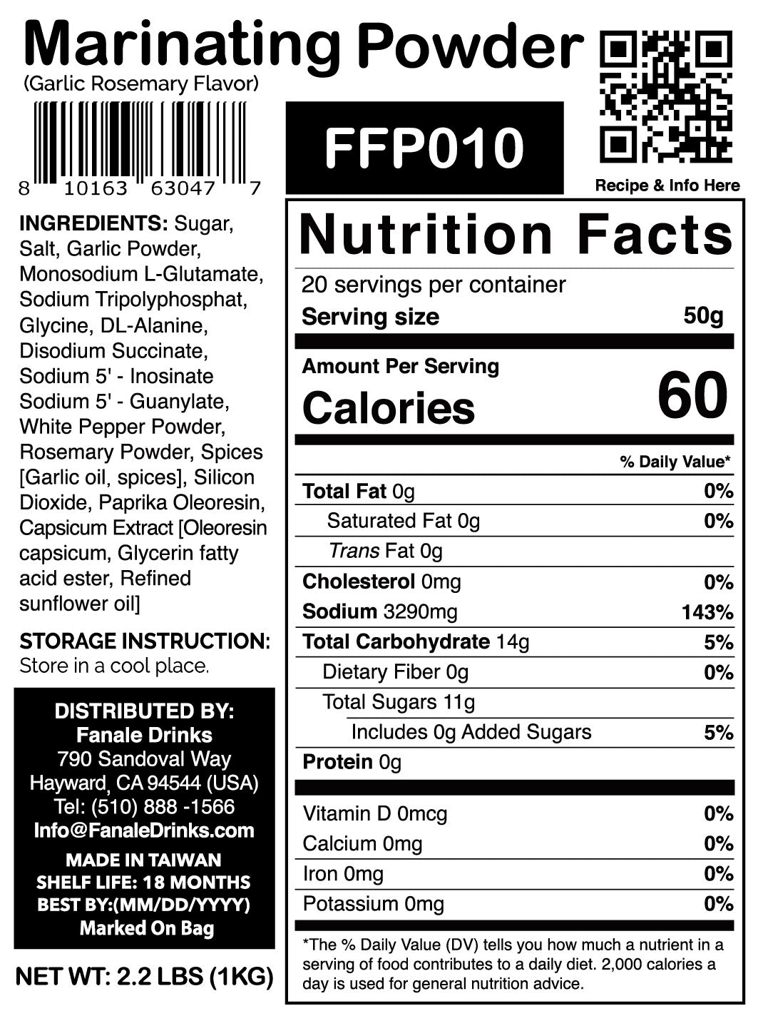 Marinating Powder - Fanale