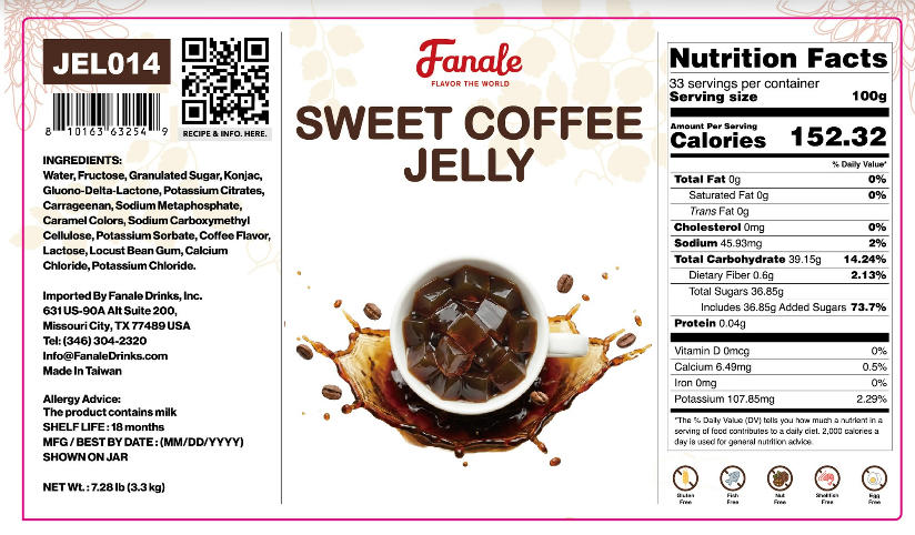 Sweet Coffee Jelly