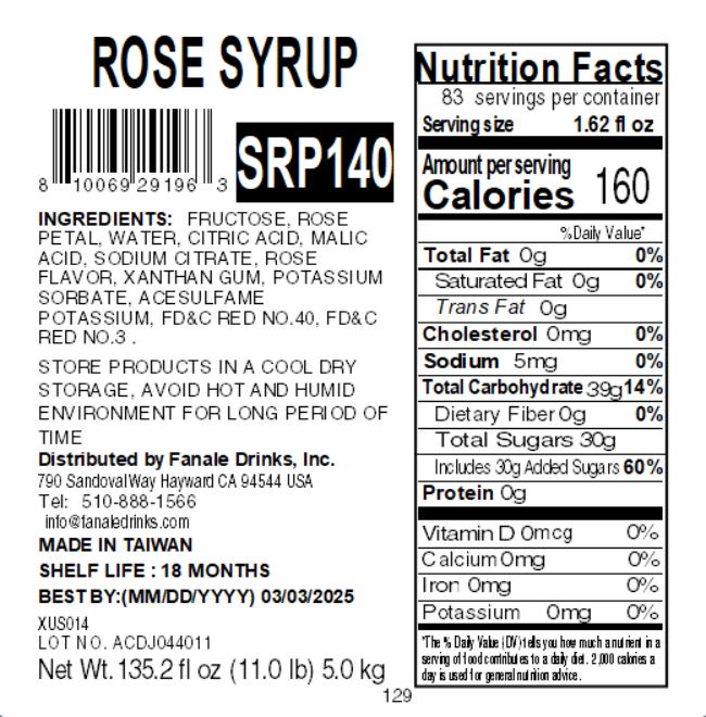 Rose Syrup