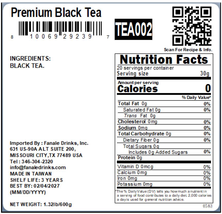 Premium Black Tea (600g / Bag)