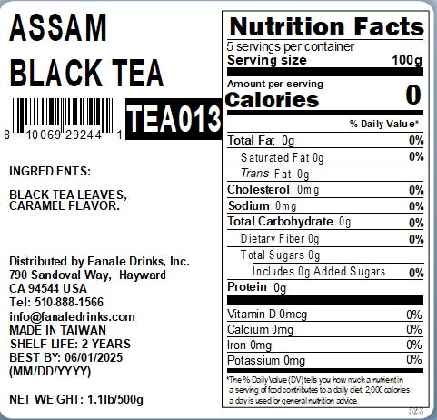 Assam Black Tea (Ground)