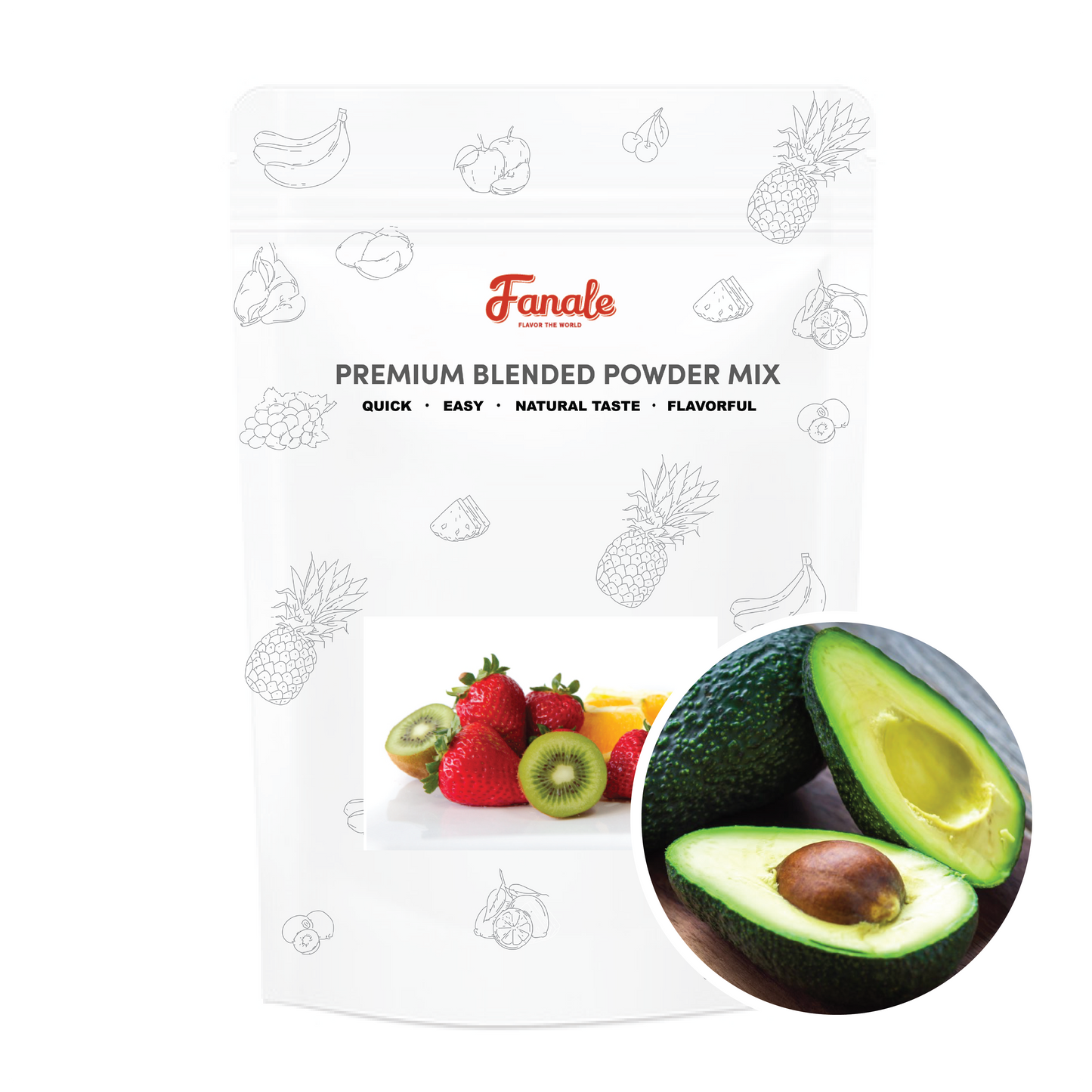 Premium Avocado Powder ( 2.2 lb/bag, 20 bags / case)