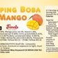Popping Bursting Boba Juice Ball - Mango Flavor