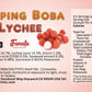 Popping Bursting Boba Juice Ball - Lychee Flavor