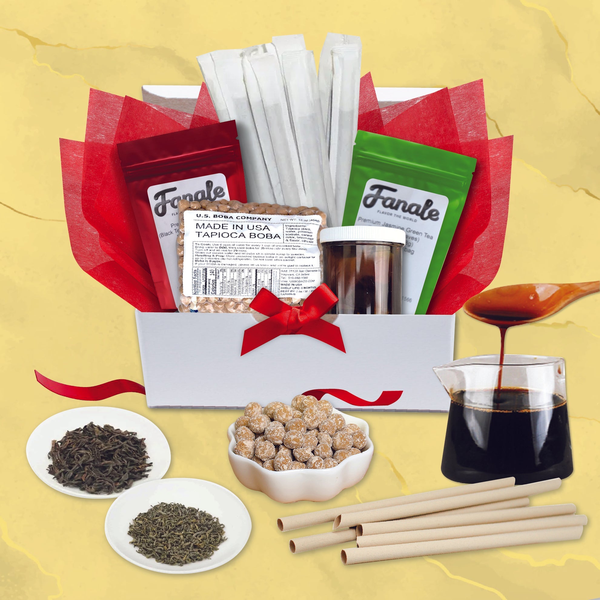 Brown Sugar US Boba Tea Kit - Fanale – Fanale Drinks