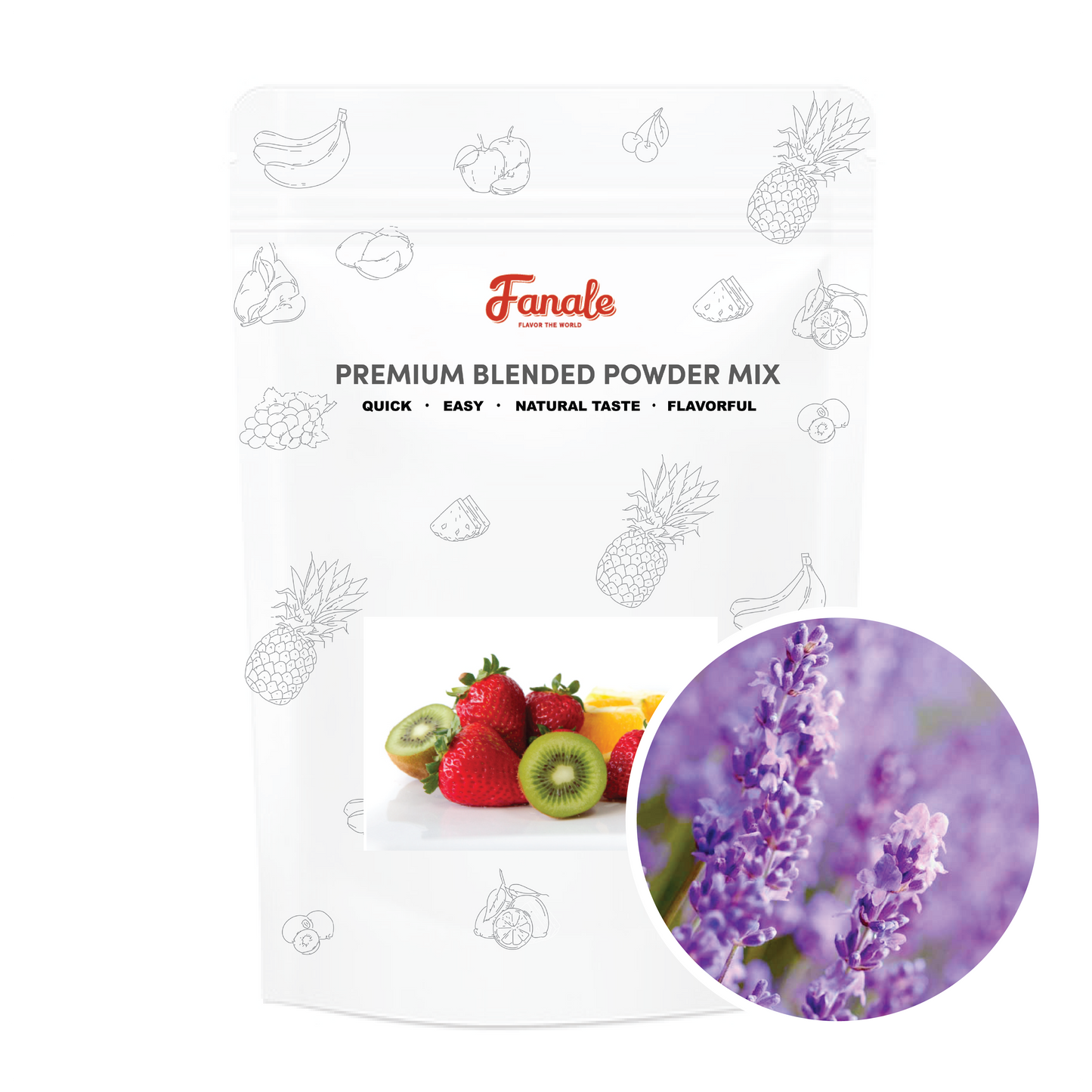 Lavender Milk Tea Powder