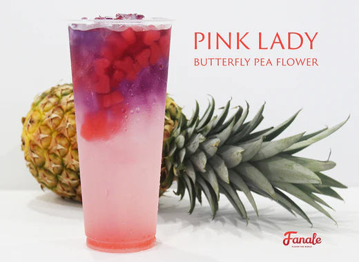 Pink Lady (Butterfly Pea Flower&Heart Jelly)