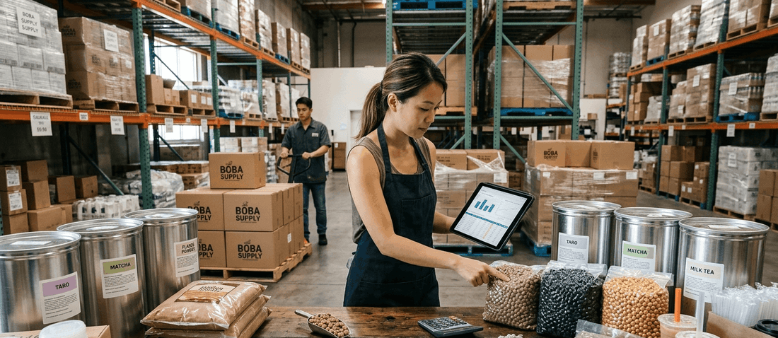 Boba Wholesale Pricing Explained: What Affects Cost Per Unit