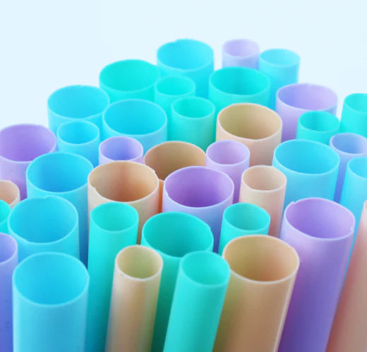 New Colors Macaron Straw