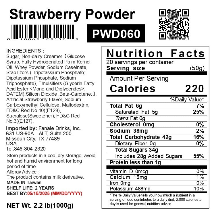 Strawberry Powder