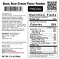 Sour Cream Flavor Powder