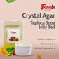 Crystal Tapioca ( Agar Boba ) - Fanale (4.4 lbs/bag, 6 bags/case)