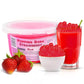 Fanale Strawberry Popping Bursting Boba Juice Ball - (1 lb / Tub)