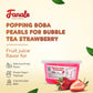 Fanale Strawberry Popping Bursting Boba Juice Ball - (1 lb / Tub)