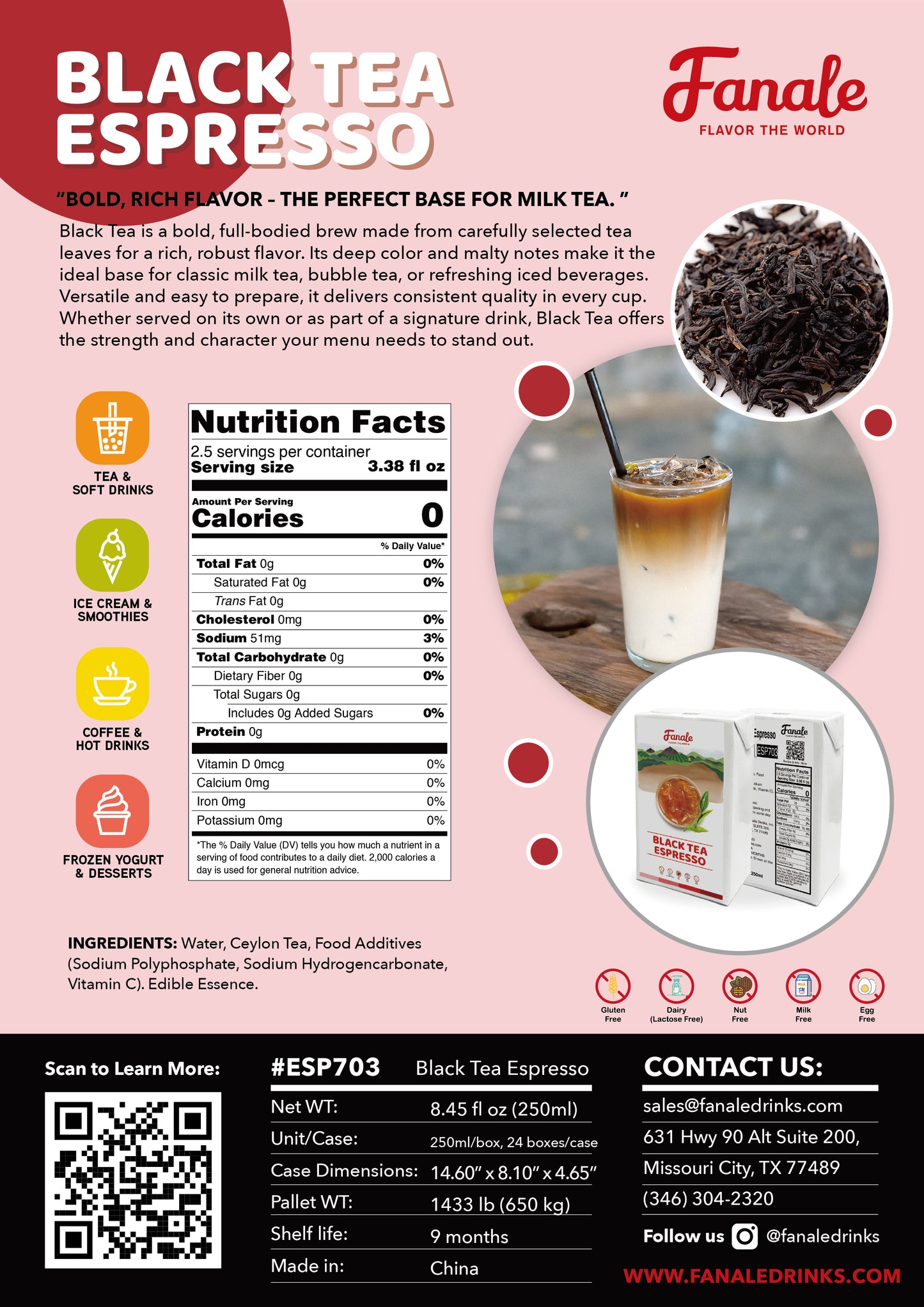 Black Tea Espresso | ESP703