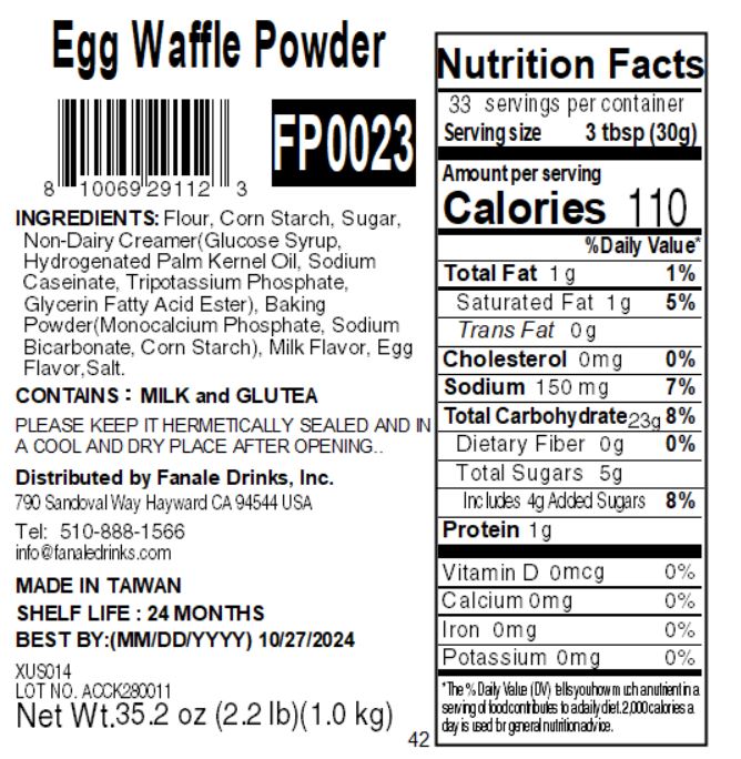 Egg Waffle Mix Powder