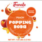 Popping Bursting Boba Juice Ball - Peach Flavor