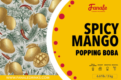 Popping Bursting Boba Juice Ball -  Spicy Mango