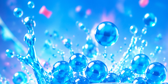 Popping Bursting Boba Juice Ball - Blue Bubble Gum Flavor