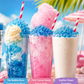 Popping Bursting Boba Juice Ball - Blue Bubble Gum Flavor