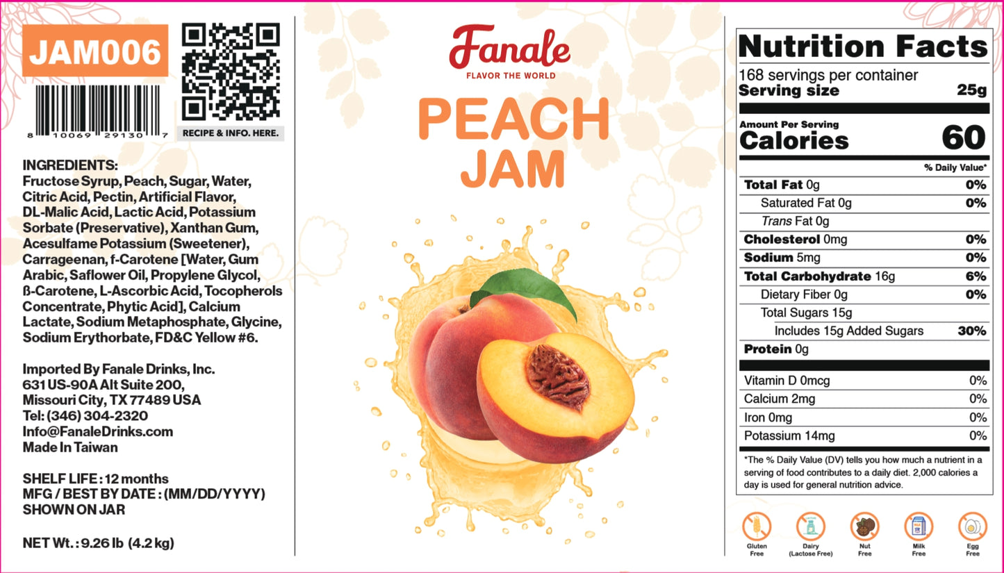 Peach Smoothie Jam