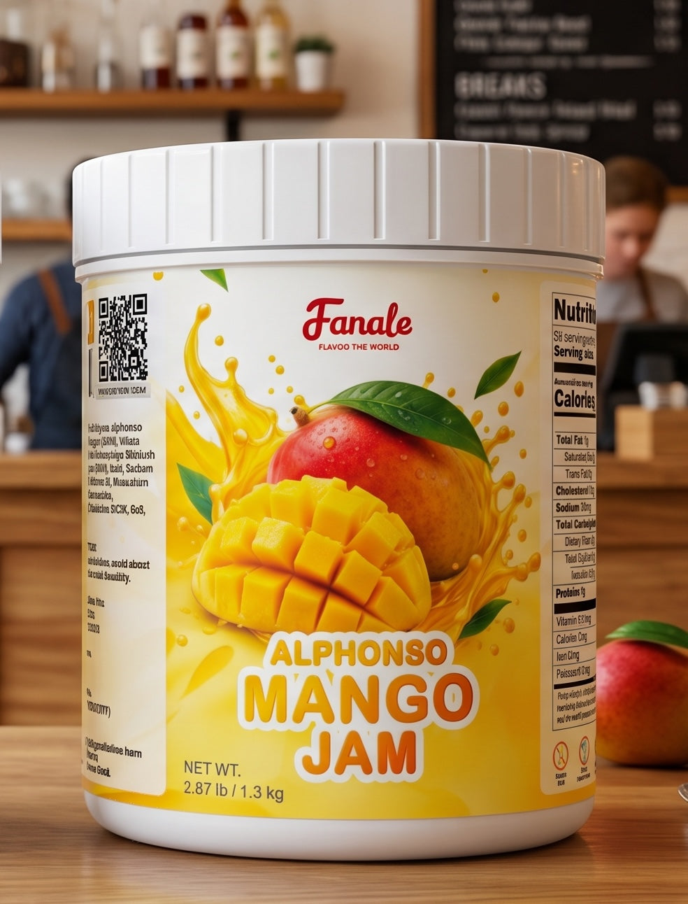 Alphonso Mango Jam (2.87 lb/bottle, 12 bottles/case) | JAM703