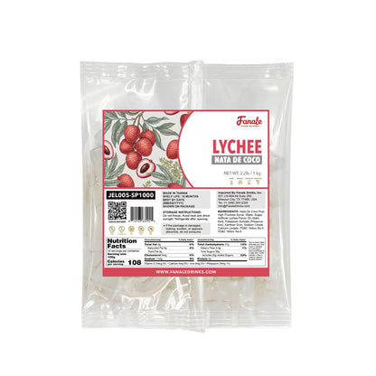 Lychee Coconut Jelly Nata De Coco Jelly (1000g * 16bag/case)