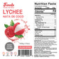 Lychee Coconut Jelly Nata De Coco Jelly (400g * 35bag/case)