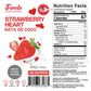 Strawberry Heart Shaped Jelly Nata De Coco Jelly (400g * 35bag/case)
