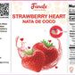 Strawberry Heart Shaped Jelly