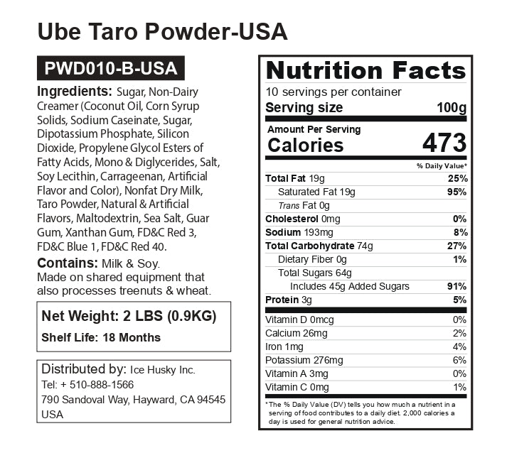 Ube Taro Powder - USA