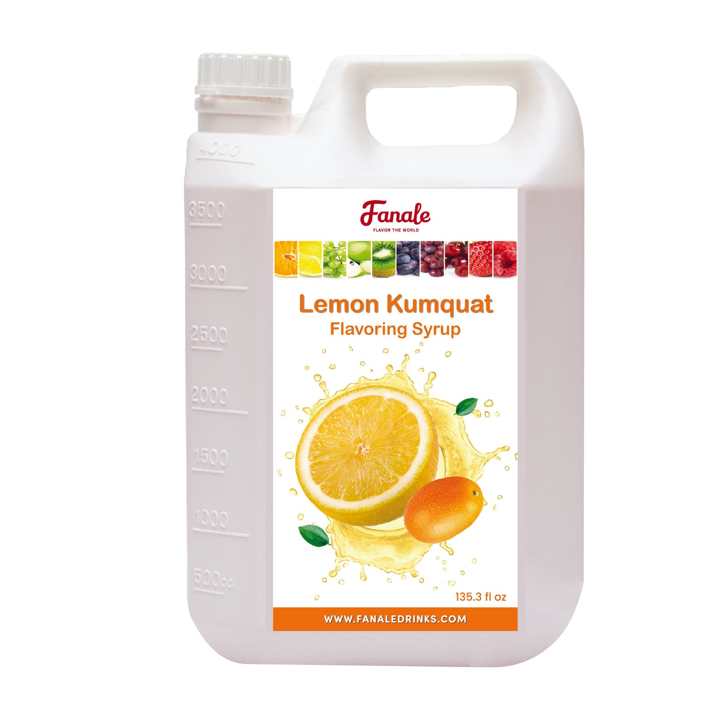 Lemon Kumquat Syrup (11 lb/bt, 4 Bottles / Case)