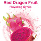 Red Dragon Fruit Syrup (11 lb/bt, 4 Bottles / Case)
