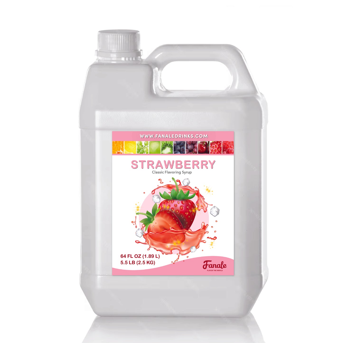 Classic Strawberry Syrup (5.5 lb/bt, 6 bottles/case)