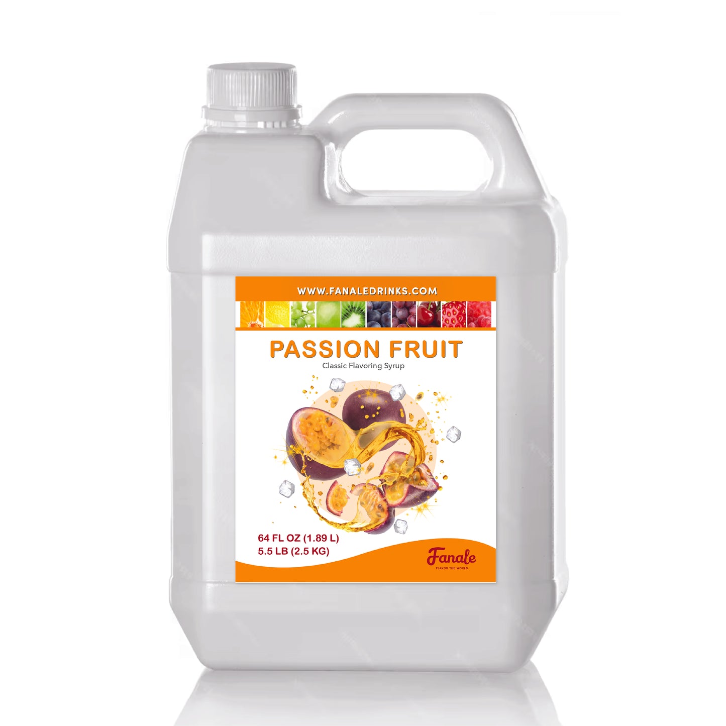 Classic Passion Fruit Syrup (5.5 lb/bt, 6 bottles/case)