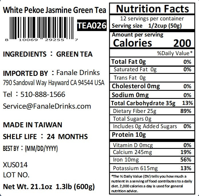White Pekoe Green Tea