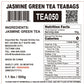 Jasmine Green Tea Teabags | TEA050