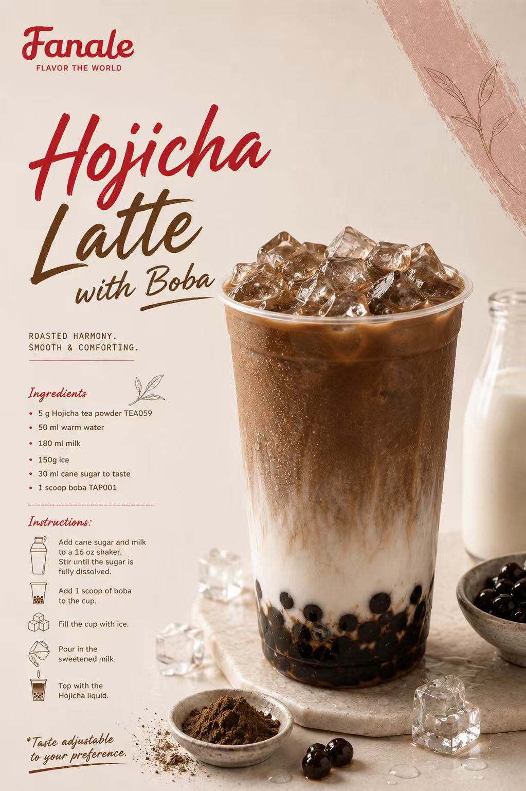Hojicha Tea Powder (0.5 lb/bag) | TEA059