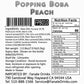 Popping Bursting Boba Juice Ball - Peach Flavor