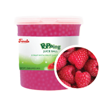 Popping Bursting Boba Juice Ball - Raspberry Flavor
