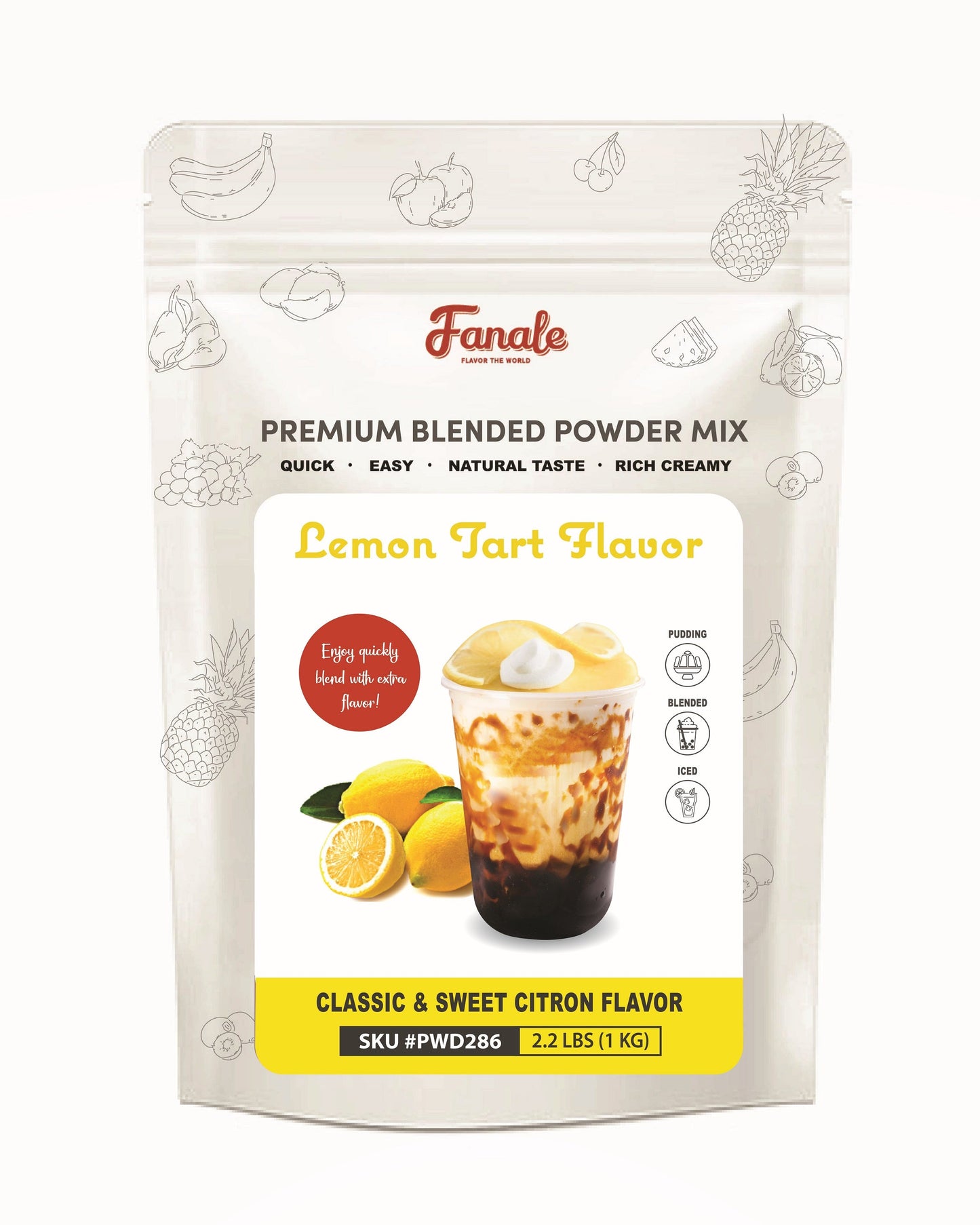 Lemon Tart Flavor Powder