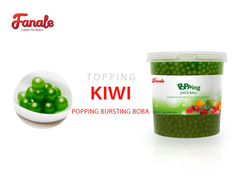 Popping Bursting Boba Juice Ball - Kiwi Flavor