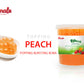 Popping Bursting Boba Juice Ball - Peach Flavor