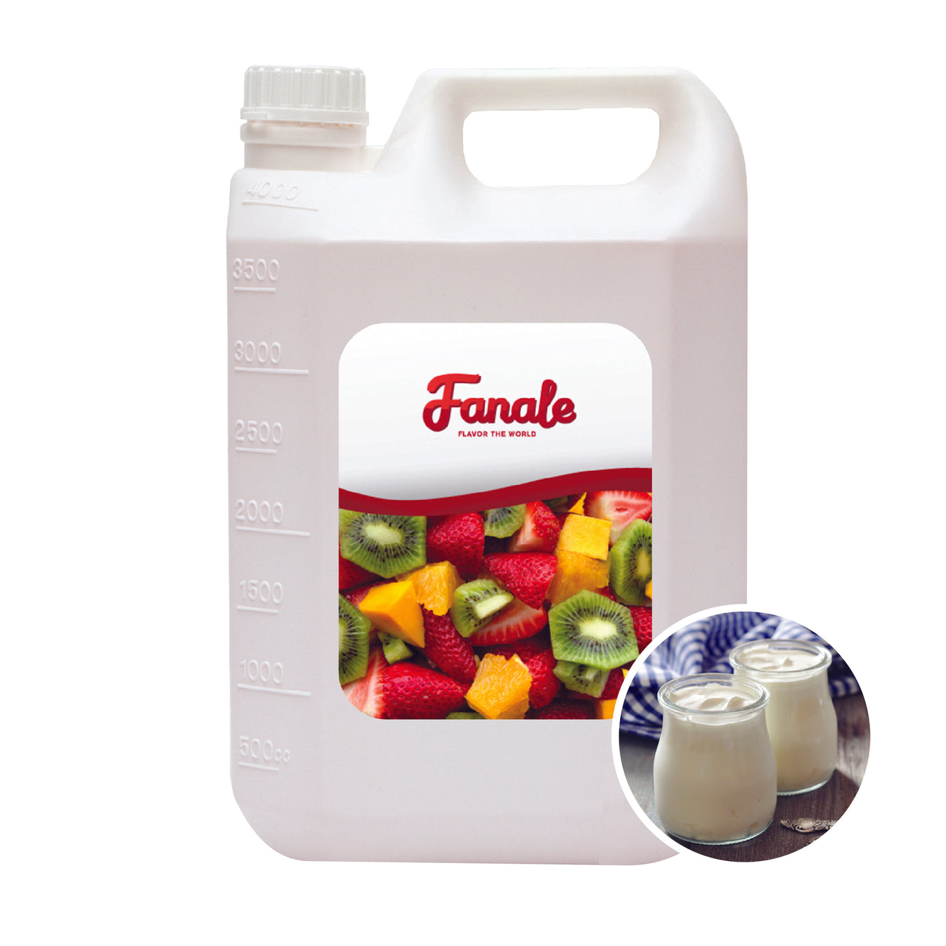 Yogurt Syrup Fanale Professional Flavoring Syrup Fanale Drinks