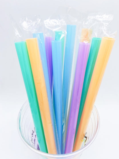 Macaron Straws - Individually Wrapped